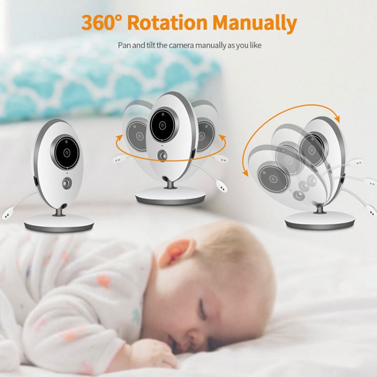 VB605 2.4 inch LCD 2.4GHz Wireless Surveillance Camera Baby Monitor, Support Two Way Talk Back, Night Vision, VB605 VB605 2.4 inch LCD 2.4GHz Wireless Surveillance Camera Baby Monitor, Support Two Way Talk Back, Night Vision, VB605